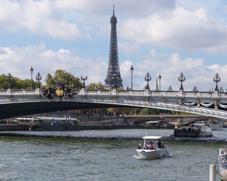 Paseo en barco por París