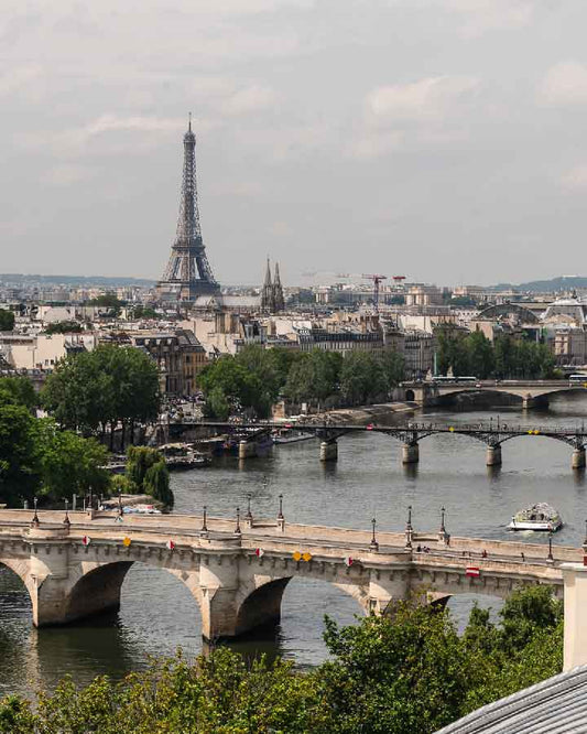 Vista sobre el Sein y París